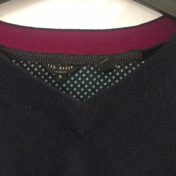 Ted Baker London Vneck Sweater - Picture 3 of 4